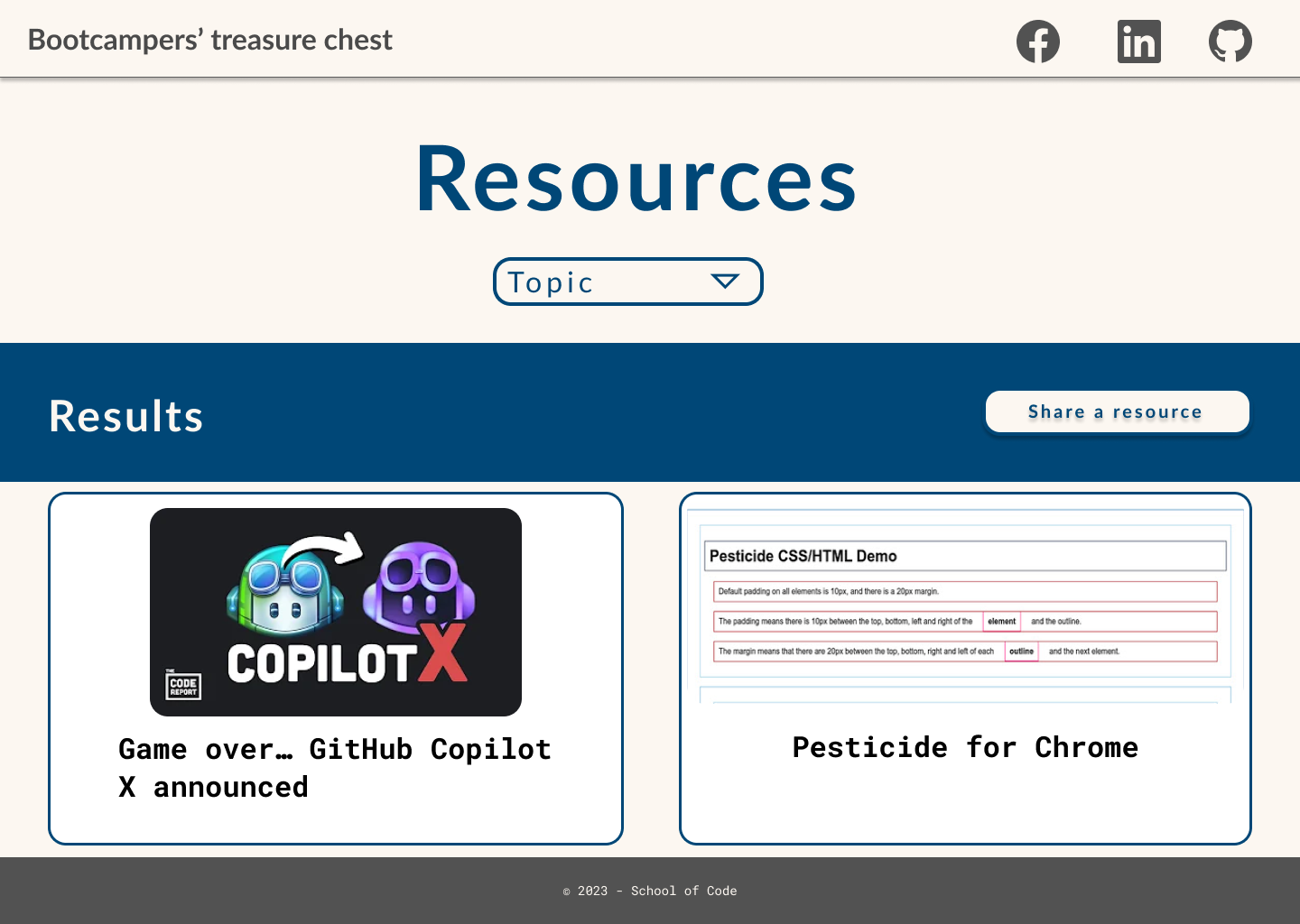 The high-fidelity wireframe design for the site